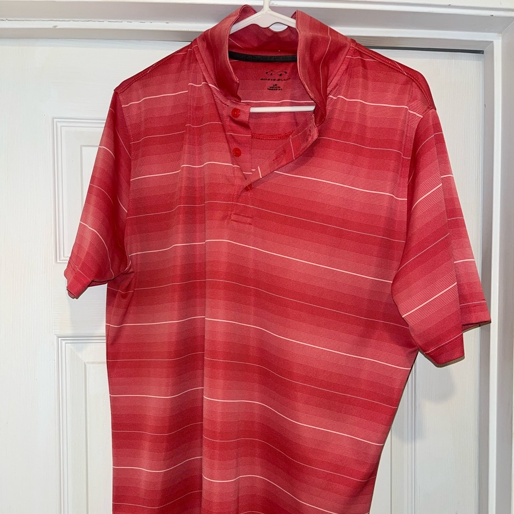 Mens dry fit golf polo, large